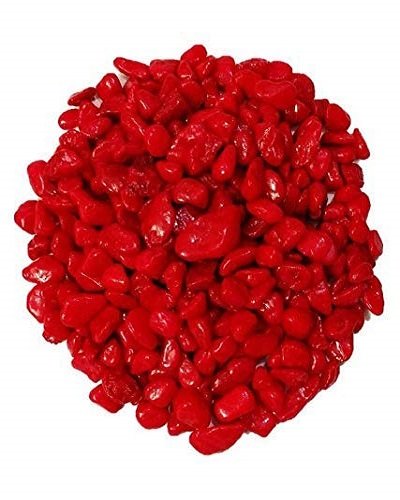 SelfLine |Charming Red Decorative Pebbles for Stylish Designs