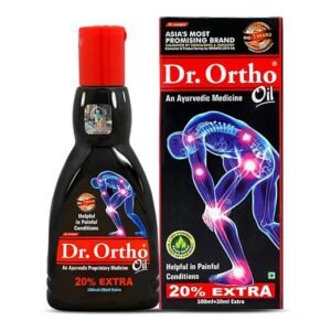 Dr Ortho Ayurvedic Pain Relief Oil - 100ml+20ml Extra (Pack Of 1)