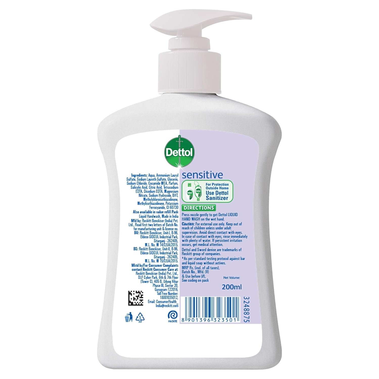 Gentle Protection: Dettol Sensitive Liquid Hand Wash (200ml)