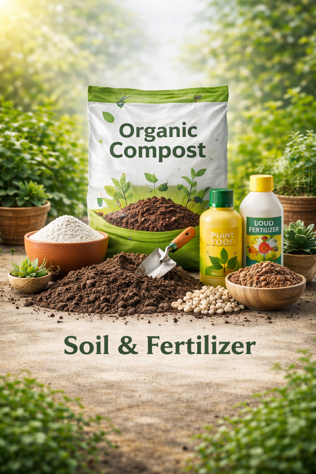 Home soil & fertilizer