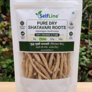 organic dry shatavari roots 100g pack selfline