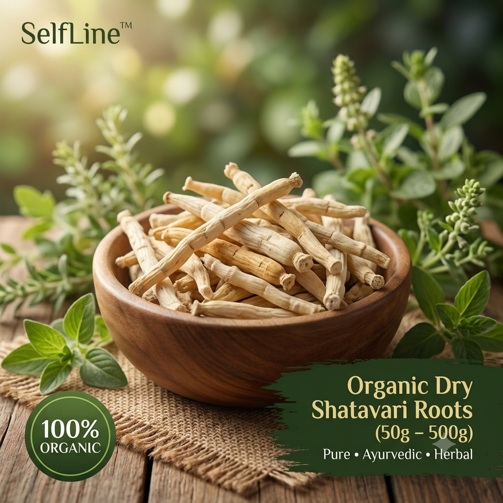 organic dry shatavari roots 100g pack selfline.in organic dry shatavari roots 100g pack selfline.in